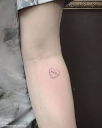 Not only is small font hard to read, it can also end up blurry down the line, which will make the tattoo look more like a blob of ink instead of text. Tiny Tattoos