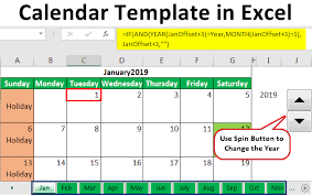 Udskriv og hæng den på opslagstavlen eller ligge den under. Calendar Template In Excel Create Simple Dynamic Calendar In Excel