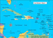 Caribbean Map: Regions, Geography, Facts & Figures | Infoplease