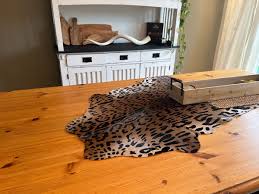 jaguar print calf skin size around 35