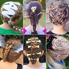 If we're being honest, coming up with a halloween costume is kind of a pain. Halloween Braid Hairstyles For Kids Popsugar Family