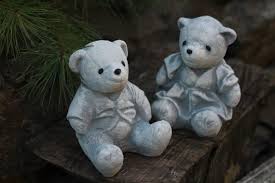 Concrete Teddy Bears 2 In 1 Small