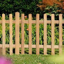 Pale Picket Fence Panel Multipack