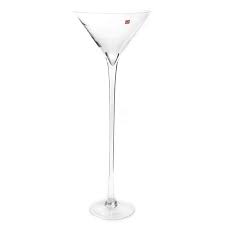 glass martini vase tall clear