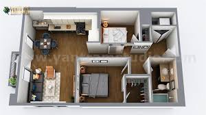Residential House 3d Virtual Floor Plan