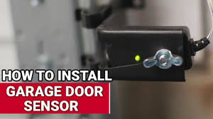 how to install garage door sensor ace