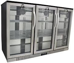 procool refrigeration 3 door glass