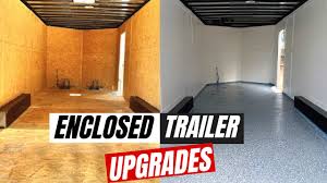 enclosed trailer upgrades epoxy