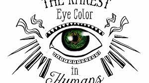rarest eye color in humans owlcation