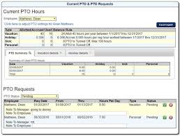 Employee Pto Tracking And Online Time Clock Ontheclock