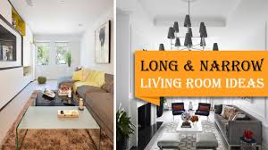 long and narrow living room layout tips