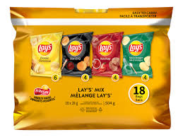 frito lay lay s mix variety pack 504g
