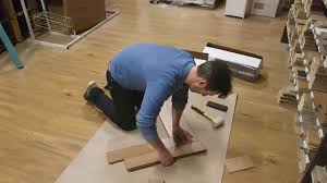 Engineered hardwood with a densitek™ core is. Engineered Wood Flooring Installing Sherlock Click Herringbone Youtube