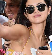 Selena gomez armpits