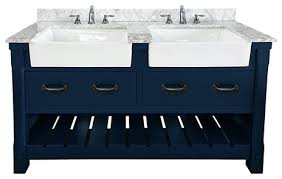 farmington blue 61 double sink vanity