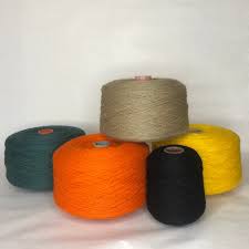 8 4 nm wool yarn on cone for rug weaving