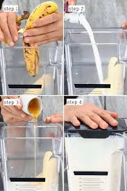 how to make a banana milkshake without