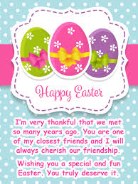 44 best easter quotes to inspire hope and renewal. Thankful For You Happy Easter Card For Friend Birthday Greeting Cards By Davia Happy Easter Quotes Friends Happy Easter Card Easter Card Sayings