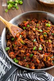 easy asian ground beef bowl slimming