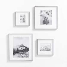 4 Piece Brushed Silver Gallery Wall