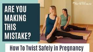 prenatal yoga poses to avoid stop