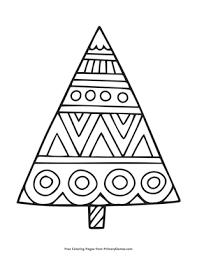 They're great for all ages. Christmas Tree Coloring Page Free Printable Pdf From Primarygames