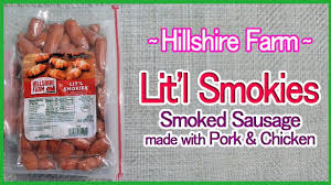 hillshire farm lit l smokies smoked