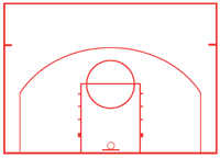 Need A Basketball Court Template 14 Blank Printable Court