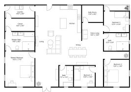 Barndominium House Plan Model 4254