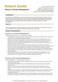 Director Of Product Management Resume Samples Qwikresume