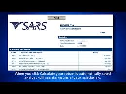 sars efiling how to submit your itr12