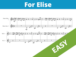 5 best easy piano songs sheet
