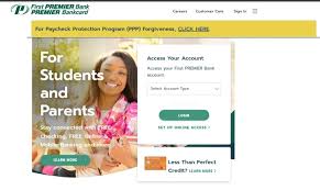 Visit the website my premier card portal. First Premier Bank Credit Card Login Guide Green Record