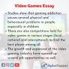 Negative Effect of Video Games on Children