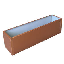 Товар 3 solid copper window box planter 21l x 7.25w x 6h, also available in 27 size. 21 5 Copper Toned Window Box Liner For 24 Box