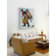 Norman Rockwell Printed Canvas Wall Art