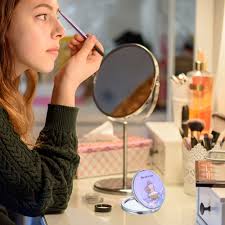 magnifying makeup mirror small mirror