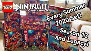 LEGO Sent Me the Summer 2020 Ninjago Sets! Every Season 13 and Legacy Set  Unboxing! - YouTube