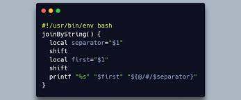 join array elements in a bash script