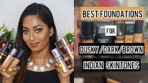 best foundations for dusky dark brown