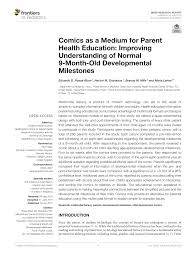 Pdf Comics As A Medium For Parent Health Education