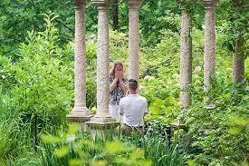 proposal at longwood gardens by deibert