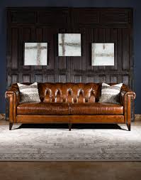 lockwood leather chesterfield sofa