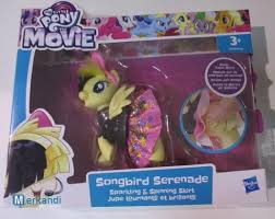She's still not into de mlp lore, but it's entertaining, fun and the song comes out clear, not too loud and the pink bow on her head lights up. Snow White Ariel Doll And My Little Pony Songbird Serenade Hasbro Toys Games Official Archives Of Merkandi Merkandi Com Merkandi B2b
