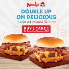 The new burger king menu is one of the most diverse in the market. Wendy S Big Bacon Ham Mushroom Melt Is On A Buy One Take One Promo