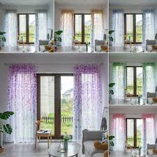 Expand your window valance ideas with a waterfall valance or swag valance to add a touch of character to your living room, bedroom, or kitchen if your curtains are sheer, your valance should be, too! Unbranded Floral Modern Window Curtains Drapes For Sale Ebay