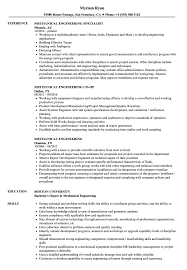 As with a resume, be sure to include your full contact information, and edit the document thoroughly to weed. Mechanical Engineering Resume Samples Velvet Jobs