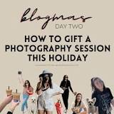 How do I present a photo session as a gift?