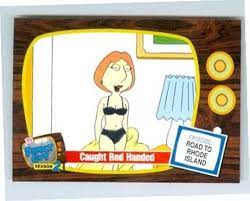 Lois Griffin trading card (Family Guy Bikini undressed) 2006 Inkworks #44  at Amazon's Entertainment Collectibles Store