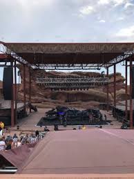 Red Rocks Amphitheatre Interactive Seating Chart